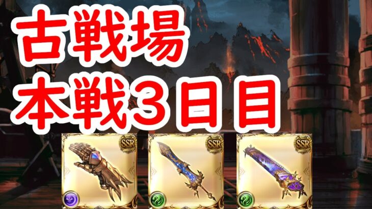 【グラブル】古戦場本戦3日目【復帰勢】