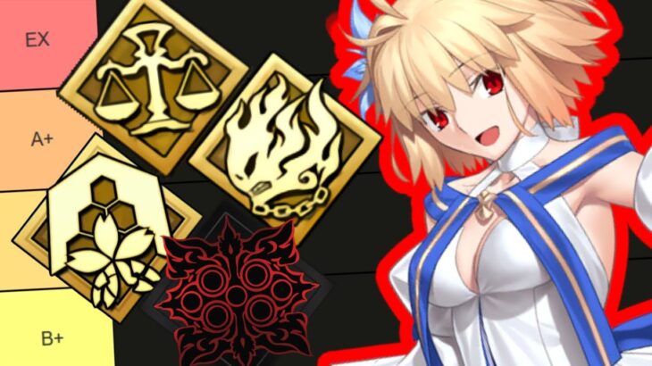 Fate/Grand Order – Extra (PART 1) Tier List 2024