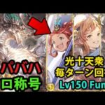 【ソロ称号】バランス調整フュンフ採用 光スパバハソロ 【グラブル】｜Super Ultimate Bahamut Solo with Light using Rebalanced Funf [GBF]