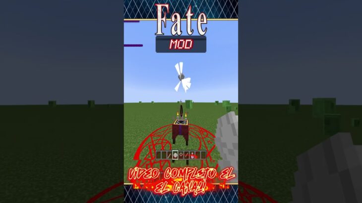 Un mod de Fate S/N para minecraft! #fate #fgo #minecraft #minecraftshorts #trending #shorts #gaming
