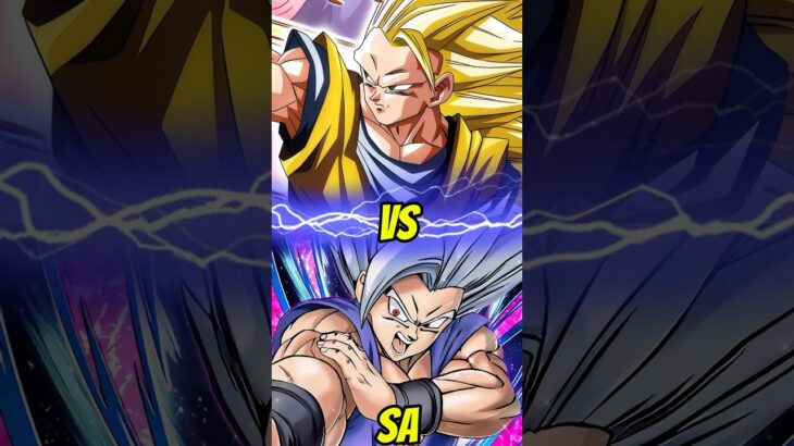 Angel SSJ3 Goku VS Beast Gohan SA