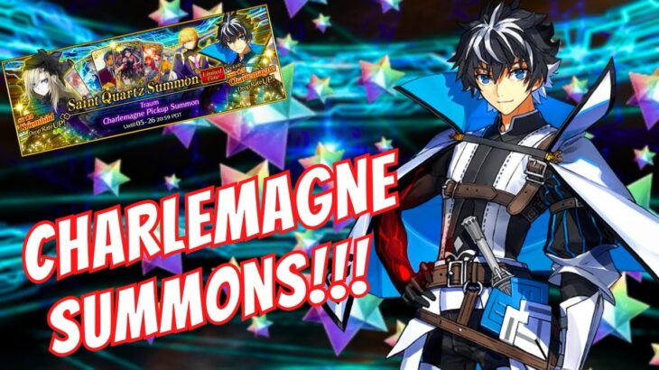 FGO Charlemagne Summons! | Fate Grand Order Traum Banner