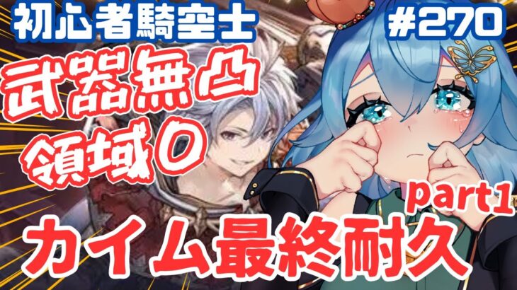 [ 新人VTuber/グラブル］土古戦場のために！！カイムくん最終めざす！！！！[ここもの２期生/ニーアクイン ]