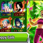 MASTER ROSHI PEPPY GALS CATEGORY TEAM SHOWCASE! Dragon Ball Z Dokkan Battle