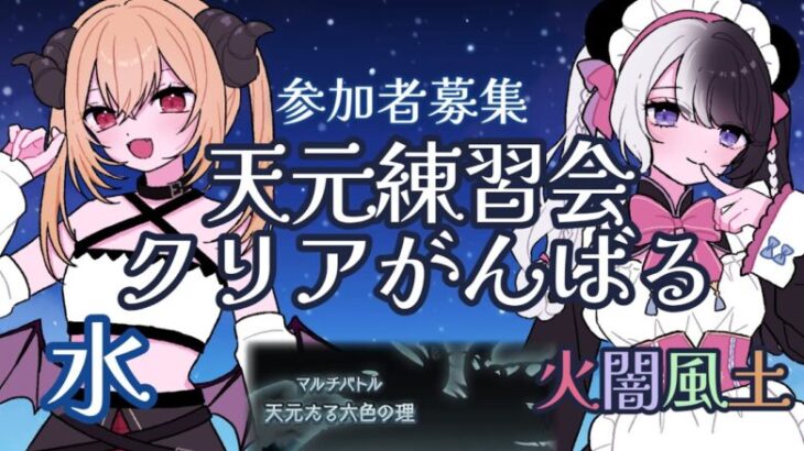 【#グラブル】参加型！初心者の天元練習会！【#新人vtuber 】