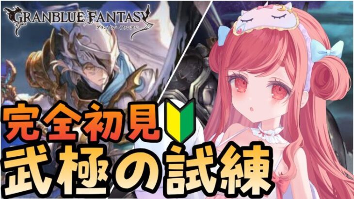 【グラブル】#57 完全初見！武極の試練やってみよ～！終わったらレヴァンスマルチ予定！初見さん大歓迎♡【寝衣火ゆん / Vtuber / グランブルーファンタジー】