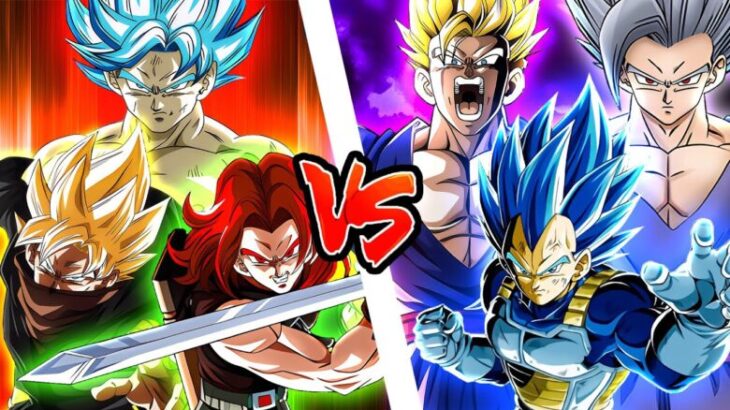 The Best SDBH Super Class Team vs Dragon Ball Z Dokkan Battle