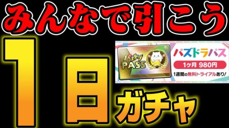 🔴【１日ガチャ】ガチャをみんなで引こう【パズドラ雑談配信】 #パズドラ　#雑談　#ラジオ 　#縦型配信