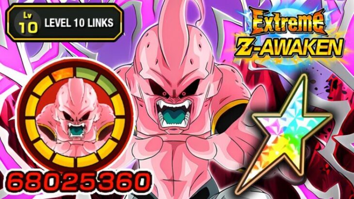 100% EZA STR KID BUU LEVEL 10 LINKS SHOWCASE!!!!! Dragon Ball Z Dokkan Battle