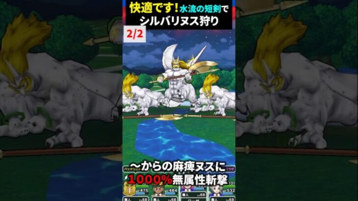 【ドラクエウォーク】これは最高です！水龍の短剣でシルバリヌス狩り！【水竜の短剣】2025年1月21日