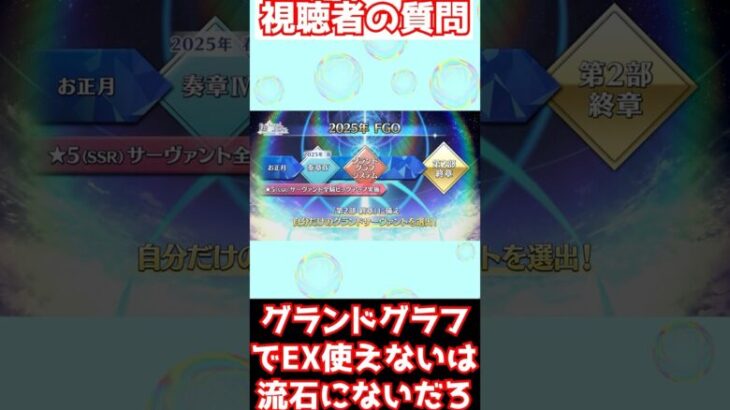 【FGO】新システムグランドグラフシステムでエクストラクラスが使えないは流石に無いでしょ #shorts