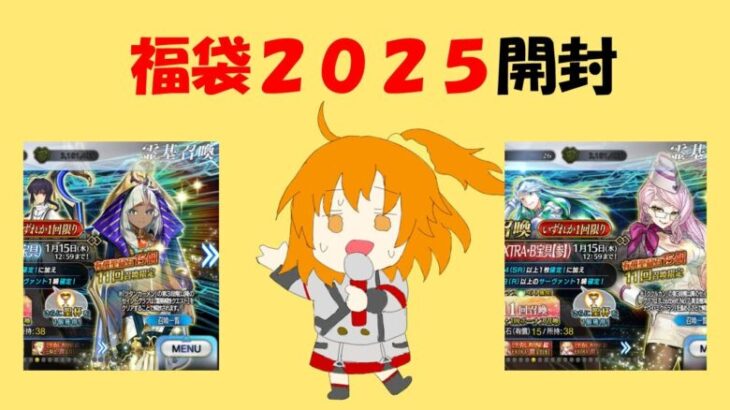 【FGO】君を好きだと叫びたい！福袋召喚2025！！