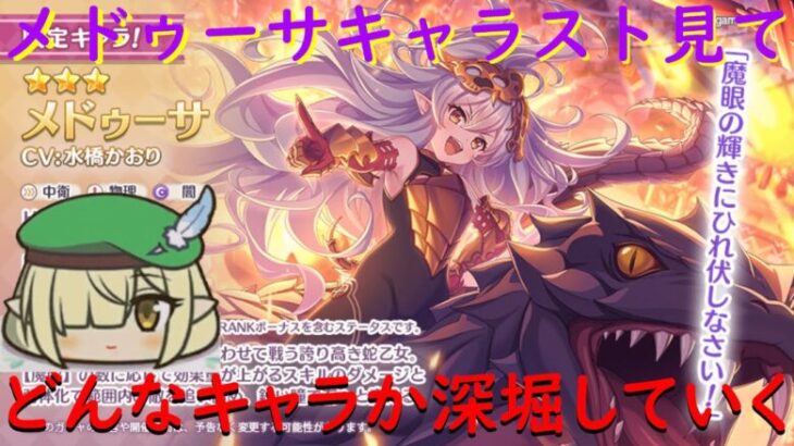 【プリコネR】メドゥーサのキャラスト見る配信！！現実絵も見たい【キャラスト配信】