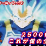 【ドラゴンボールZドッカンバトル】待っていたぞ１０周年　2500個　これが俺のすべてだ　#どんだけ配信