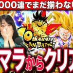 【ドッカンバトル】1000連突破!10周年目玉ガチャ当たるまでリセマラやめません!クリアまでRTA 2日目 LIVE 【ドラゴンボールZ ドカバト】