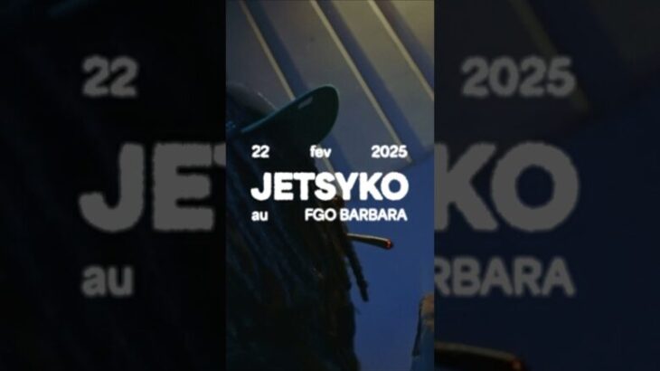 JETSYKO au FGO-BARBARA le 22.02.2025 #rap #musique #rapfr #music #newmusic #concert #edit