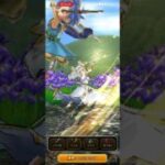 ドラクエウォーク　レベル75ドルマ地図のレベリング戦闘です。