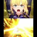 Fate Collab Honkai Star Rail Artoria Noble Phantasms comparison #Artoria #Fgo #Hsr #honkaistarrail
