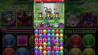 (パズドラ)何コンボまで出来るか挑戦して見た！#パズドラ #挑戦