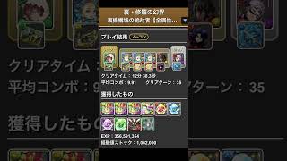 【パズドラ】 裏機構城の絶対者