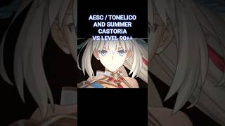 Aesc/Tonelico and Summer Castoria vs level 90++ 💙