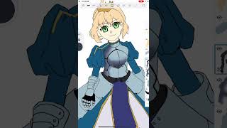 Painting practice Day 6 #sketchbook #art #digitalart #painting #animation #fgo