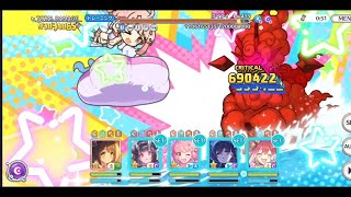 【プリコネR】4段階目 ライライ 40449万  3凸〆  動画120万減点