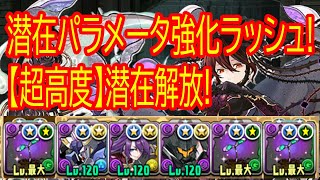パズドラ　ロゼッタ　潜在パラメータ強化ラッシュ!【超高度】潜在解放!