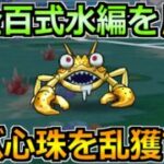 【ドラクエウォーク】錬金百式水編を高速周回！ザバ心珠を乱獲しまくるぞ！