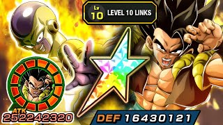 100% NEW LR GOGETA + GOLDEN FRIEZA LEVEL 10 LINKS!!!!!!!!!!! Dragon Ball Z Dokkan Battle