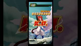 限界突破！バトルフェスティバル(50戦目 超ベジット) – SUPER3 – 究極の光を放つ戦士 超サイヤ人4ゴジータ K.O.演出 【ドッカンバトル】