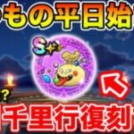 【ドラクエウォーク】いつもの平日が始まりました…!! 明日から毎日千里行が来るぞ～!!【DQW】