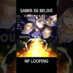 saber e6 belike #honkaistarrail #hsr #fategrandorder #fgo #gaming #collab