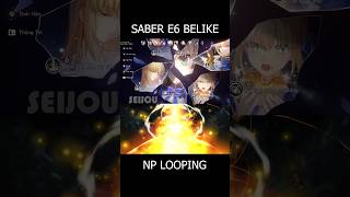 saber e6 belike #honkaistarrail #hsr #fategrandorder #fgo #gaming #collab