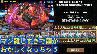 【パズドラ】メニット×メニットで『伍窮の億兆龍』行ってみたらかつてないほど大苦戦……