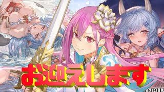 【#グラブル】突然の水着シャトラ（闇）さん・・・【紫織一華】