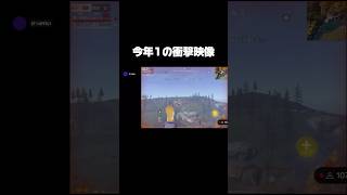 今年1の衝撃映像 #荒野行動