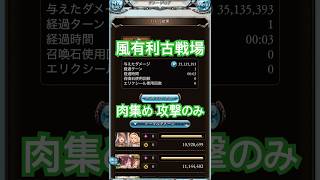 【グラブル】 風 古戦場 肉集め 3500万 攻撃のみ 【GBF】