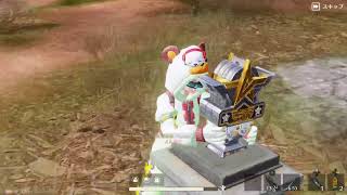 PS版荒野行動マイクテスト（28：46頃音量に気をつけて）歓喜のもーもーみるく　#荒野行動　#ゲーム実況