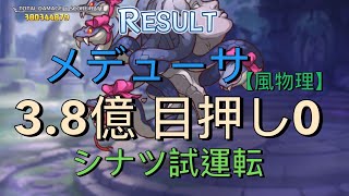 【プリコネR】4段階目  メデューサ 3.8億 目押し0 シナツ試運転【風物理】
