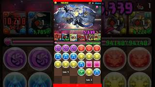 パズドラで、ヘキサゼオンと対抗中に、まさか死んだ？#パズドラ