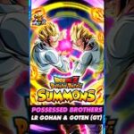 INSANE SUMMON LUCK on NEW LR Possessed Gohan and Goten! – DBZ Dokkan Battle
