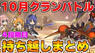 【プリコネR】10月クランバトル 持ち越し編成まとめ(4段階目)【ワイバーン】【タフガイスト】【バジリスク】【ウールヴヘジン】【レサトパルト】