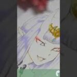 アナログ酒呑童子 #イラスト #イラストメイキング #fgo