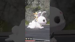 【荒野行動】 兎に乗る　#うさぎ #shorts #switch #youtube #荒野行動