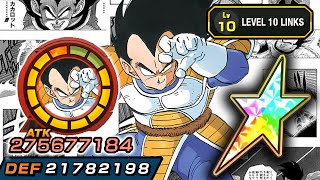 100% NEW MANGA VEGETA 10 LINKS SHOWCASE! Dragon Ball Z Dokkan Battle