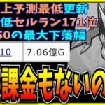 パズドラのセルラン、あらゆる史上最低を更新しまくってしまう。【モンスト・パズドラ切り抜き ASAHI-TS Games】