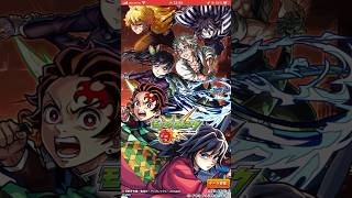【モンスト】鬼滅の刃コラボ ~Opening Song~ Demon Slayer Kimetsu no Yaiba #モンスターストライク #shorts