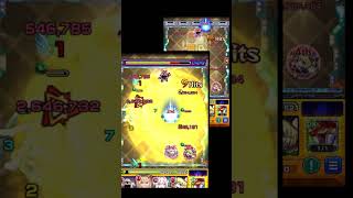 【モンスト】経験値とメダルを一気に稼げる編成で一石二鳥！けいうさのワンパン周回「ユーフリィム」 #shorts