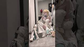 婚纱正是女孩子的战斗服啊 #尼禄 #fgo